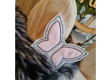 Stickdatei ITH - Blumenstecker Schmetterling